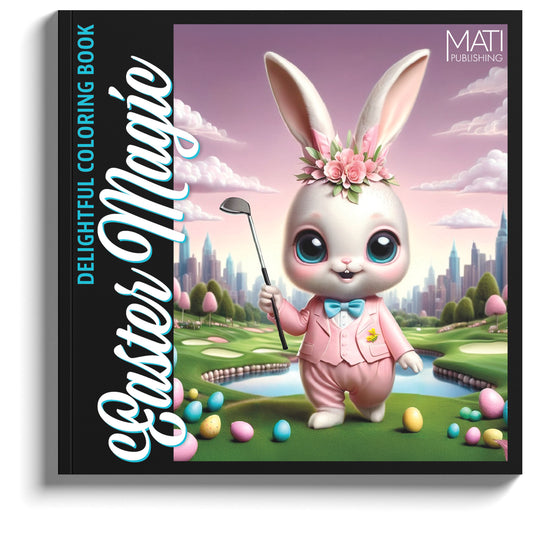 Easter Magic — spring coloring fun for kids ages 4–8 | MATI Publishing