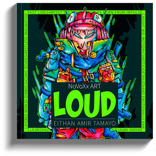 LOUD by NoVoXx (Eithan Amir Tamayo) — art book | MATI Publishing
